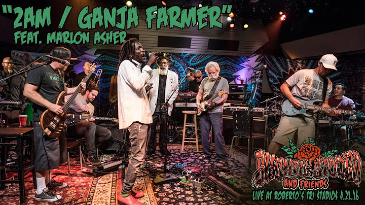 Ganja Farmer Live version - Live performance video thumbnail