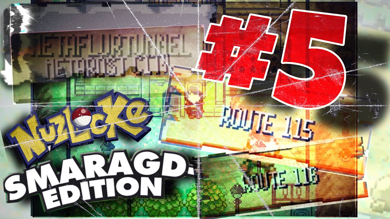 Monopolkonzern in Metarost City? Route 115 und 116 und Metaflurtunnel! | Pokémon Smaragd Nuzlocke #5