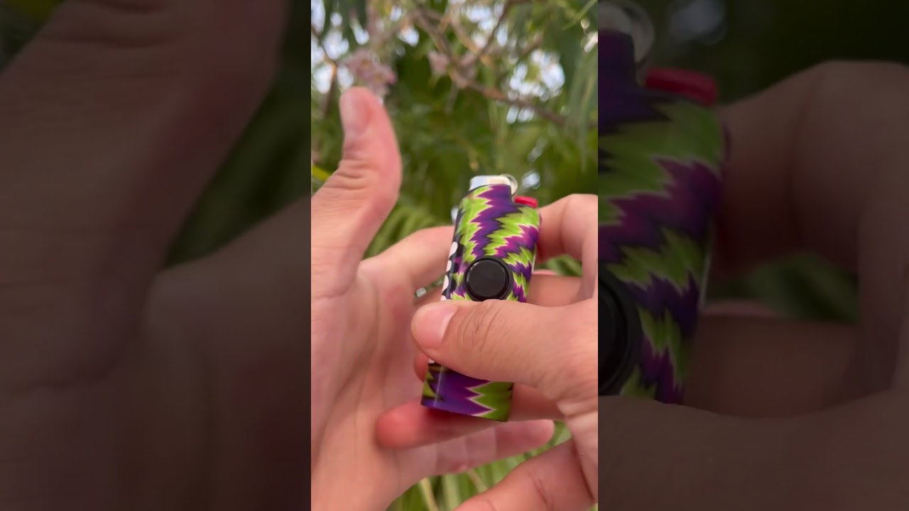 FLKR LYTR- The fidget spinner lighter case 😎 