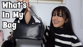 WHAT’S IN MY BAG | SMALL BLACK MINIMALIST BAG