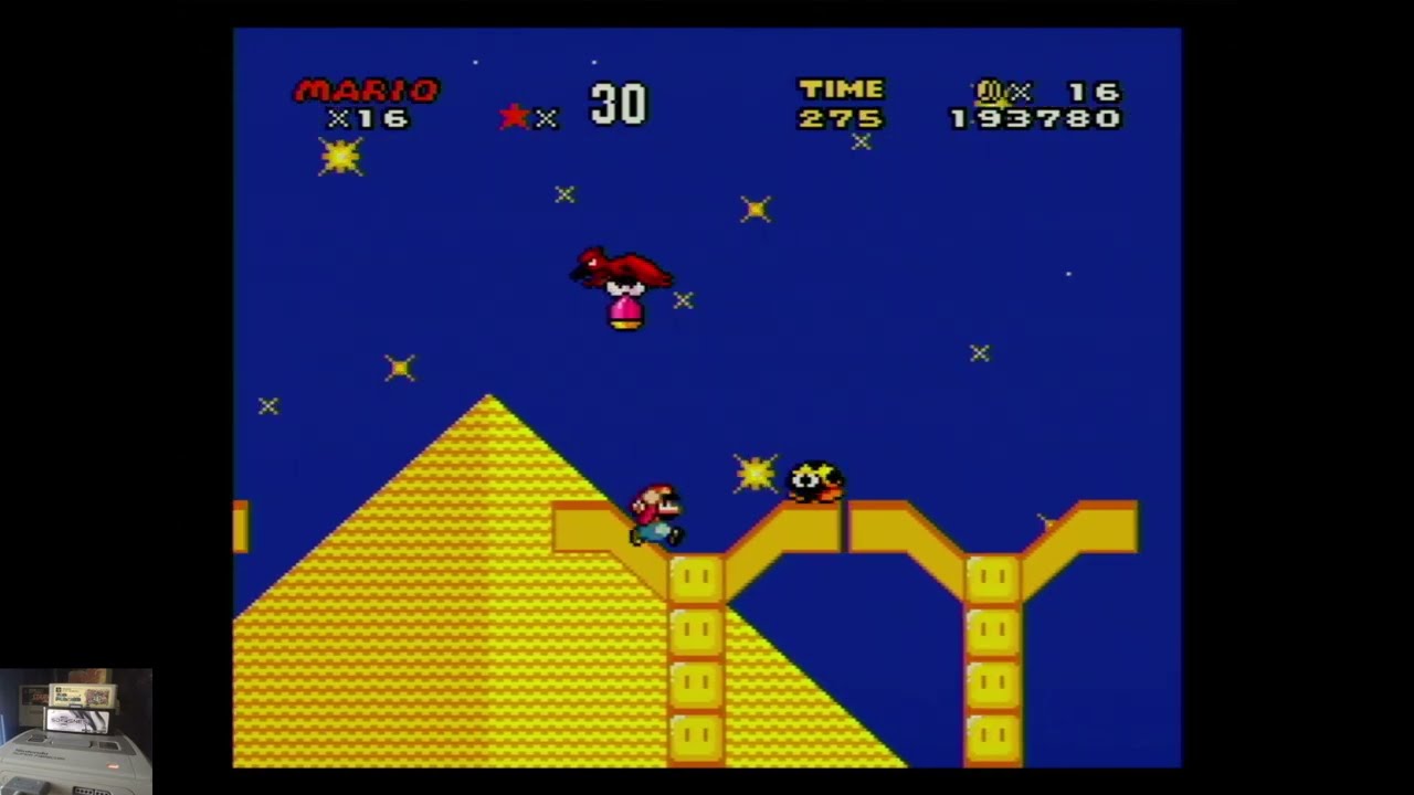 SMW Arcade Mod v1.3 Full Play Through - Super Mario World [by:zacmario) - SNES Real Hardware