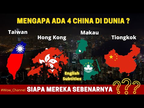 Mengapa ada 4 China - Inilah perbedaan Taiwan HongKong Macau China Tiongkok