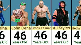 Age Of WWE Wrestlers in 2024