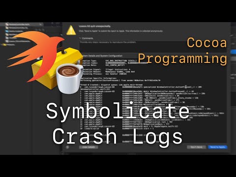Cocoa Programming L83 - Symbolicate Crash Logs