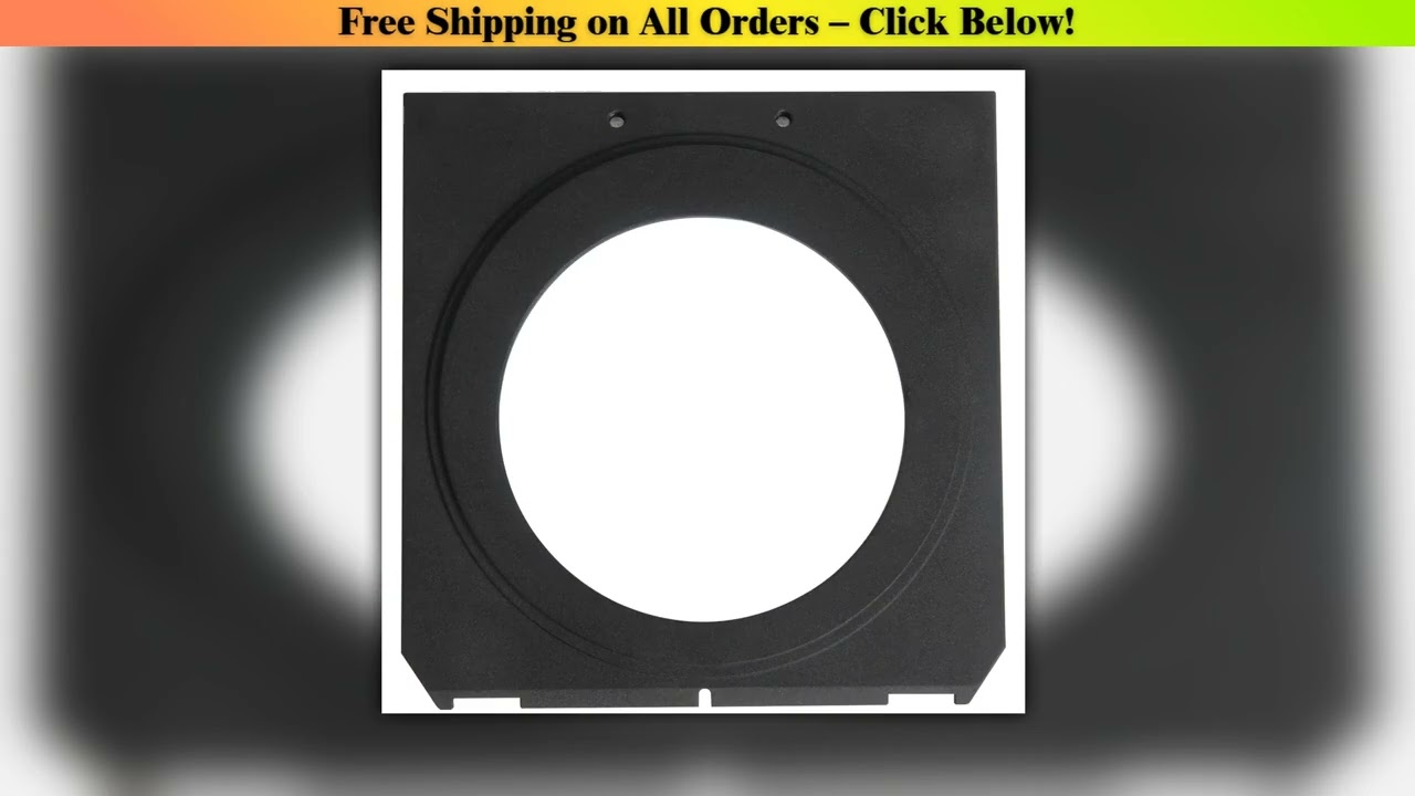 Linhof Technika/Wista 4x5 to Technika 6x9 2x3 Lens Board Adapter 96x99mm to 75x82mm Professional