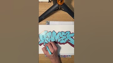 #graffiti #grafftutorial #graffitilesson #graffhowto #grafflesson #graffletters #tag #handstyle