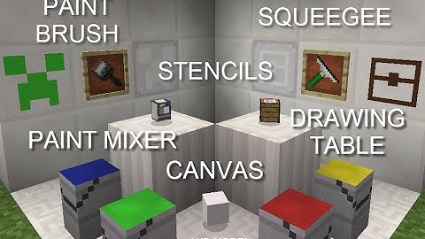 OpenBlocks Bit-by-Bit: Paint Mixer, Drawing Table, and painting supplies!