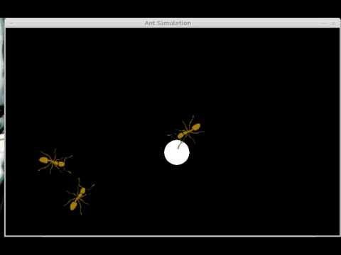 Ant Simulation Using Pygame