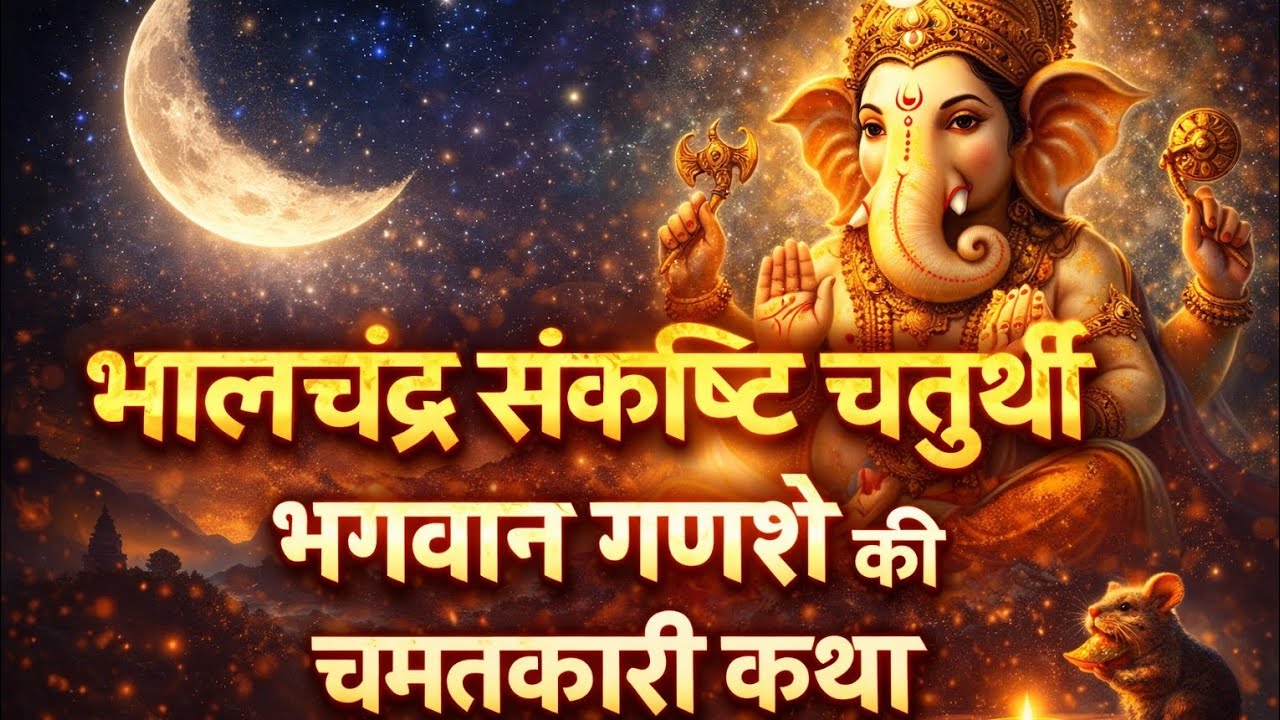 भालचंद्र संकष्टी चतुर्थी व्रत कथा | Bhalchandra Sankashti Chaturthi Katha|गणेश  की कथा|संकटनाशक व्रत
