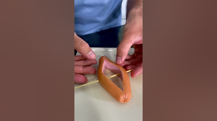 Лодочки из сосисок