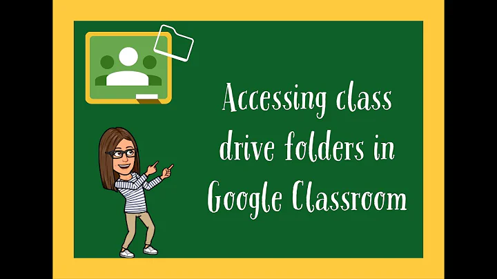 How to Find and Access the Class Drive Folder in Google Classroom