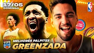 PALPITES DA NBA PARA HOJE 17 05 2026 (DOMINGO) + BILHETE PRONTO