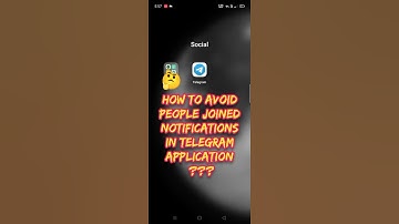 How to stop "contact joined" notifications in Telegram messanger | we know but we won