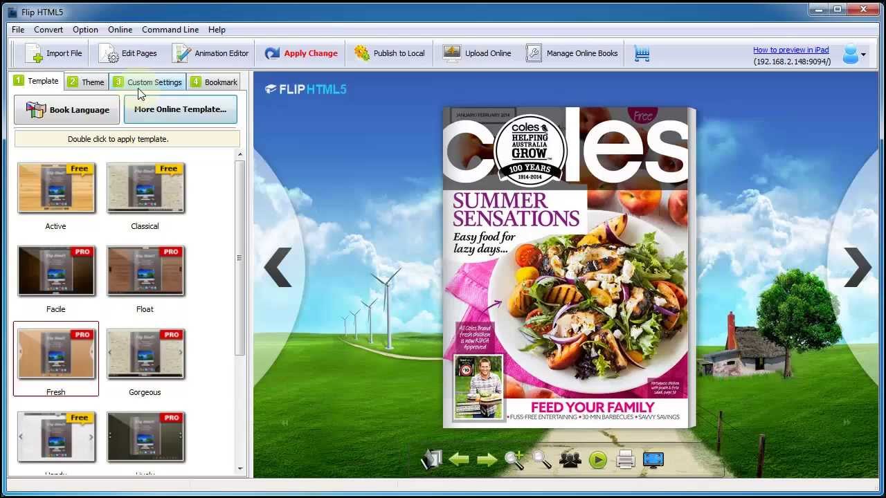 Flip Html5 Fully Customize FlipBook and Design in your Style