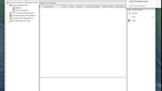 Configure FSRM Qoutas