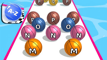 A-Z Run - All Levels Gameplay Walkthrough Android iOS Level 26 - 31