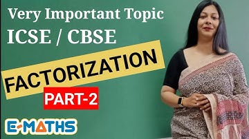Factorization | Factorizing the difference of two squares|Factorization of perfect square trinomials