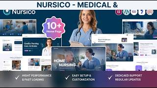 Nursico Walkthrough: Medical & Nursing WordPress Theme Tour