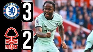 Chelsea vs Nottingham Forest (3-2) N forest - chelsea Highlights Goals | nicolas jackson goal