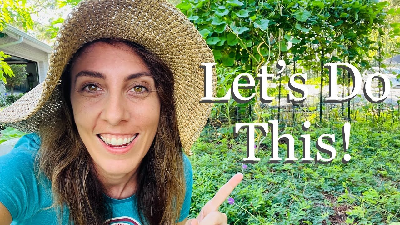 Garden Motivation for your Florida Fall Garden Preparation - YouTube