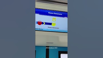 Old Kwasa Damansara Announcement on the Kajang Line (TR16/116)  #train #railway #jomnaikmrt