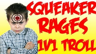 1v1 HEADSHOT ONLY TROLL! TAKE GOD MODE OFF!!! SQUEAKER RAGE!
