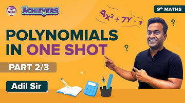 Polynomials Class 9 Maths One Shot - Concepts & MCQs (L-2) | CBSE Class 9 | BYJU