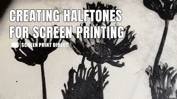 How to make a halftone for screen printing | by Screenprintdirect.com