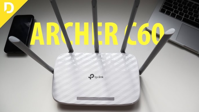 Roteador Wireless TP-Link Archer C60 2.4GHz / 5.0GHz (Dual Band