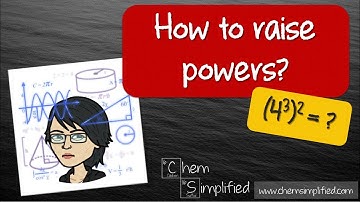 How to raise powers | Exponent rules | Power rule - Dr K