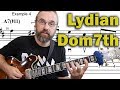 Lydian Dominant Licks - The Best Modern Arpeggios and Structures - Jazz Guitar Lesson