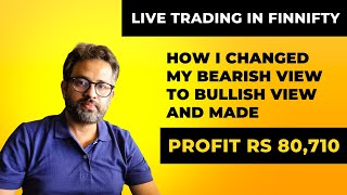 Live Trading in Fin Nifty - Profit Rs 80,710