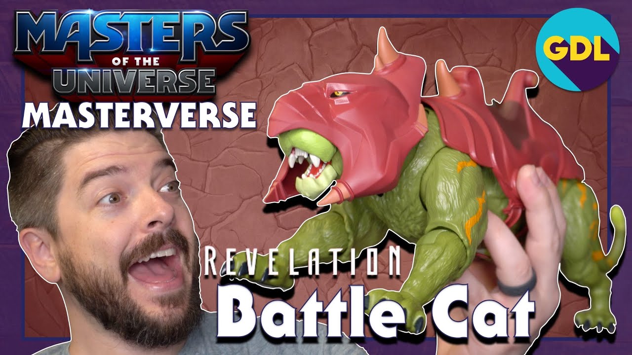 MOTU Masterverse Revelation Battle Cat, The Biggest Battle Cat Ever?