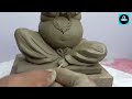 मिट्टी से Eco-friendly गणेश जी की मूर्ति बनाना सीखें/How to make Easy eco-friendly Ganesha Mp3 Song