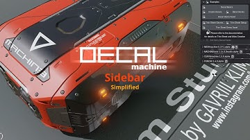 DECALmachine 2.15 - Sidebar