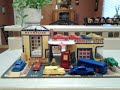 Vintage Keystone Toy Garage With Cars Vintage Keystone Toy Garage With Cars