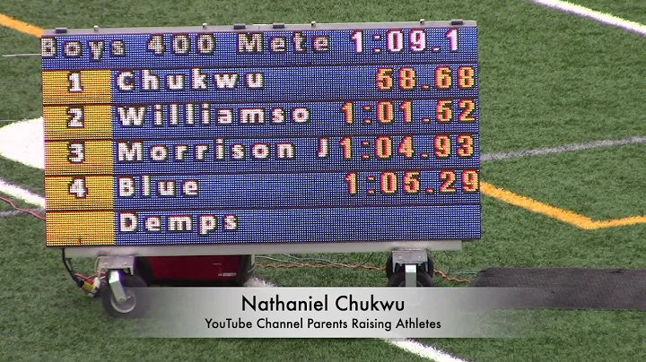 Nathaniel Chukwu AAU Region 8