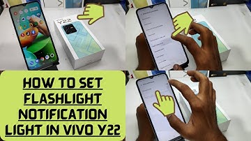 How to Enable Flash light Notification in VIVO Y22|  Set Flashlight Notification Light In Vivo y22