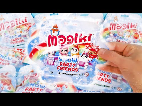 МАДЖИКИ СНЕЖНЫЕ ДРУЗЬЯ Новые СЮРПРИЗЫ в пакетиках от ДеАгостини 2021! SNOW FRIENDS Surprise unboxing