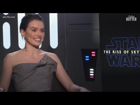 No Spoilers Daisy Ridley On Star Wars Rise Of Skywalker Youtube