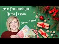 The night before christmas  pronunciation practice to sound like a native english speaker