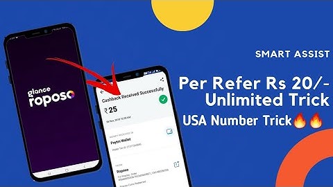 Roposo | Refer & Earn | Unlimited Trick | Refer Bypass 20+20+20 | Unlimited Times 🔥🔥🔥