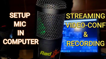How to Setup Microphone in Computer | Fix External Microphone Not Working In Windows 10/11