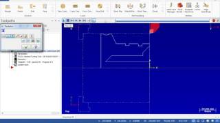 MASTERCAM 2017 LATHE TOOLPATH--#ROUGH#FİNİSH#DRİLL#GROOVE---#6