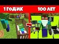 КАК ЗОМБИ ПРОЖИЛ ЖИЗНЬ В МАЙНКРАФТ / ЭВОЛЮЦИЯ МОБОВ MINECRAFT / ЖИЗНЬ МОБОВ В МАЙНЕ / ЖИЗНЕННЫЙ ЦИКЛ