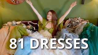 Trying on all of my gowns!! Part 2 'Costume Closet'