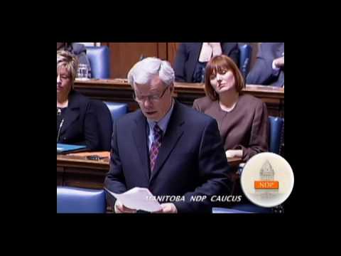 Pvt. Garrett Chidley Tribute - Premier Greg Selinger