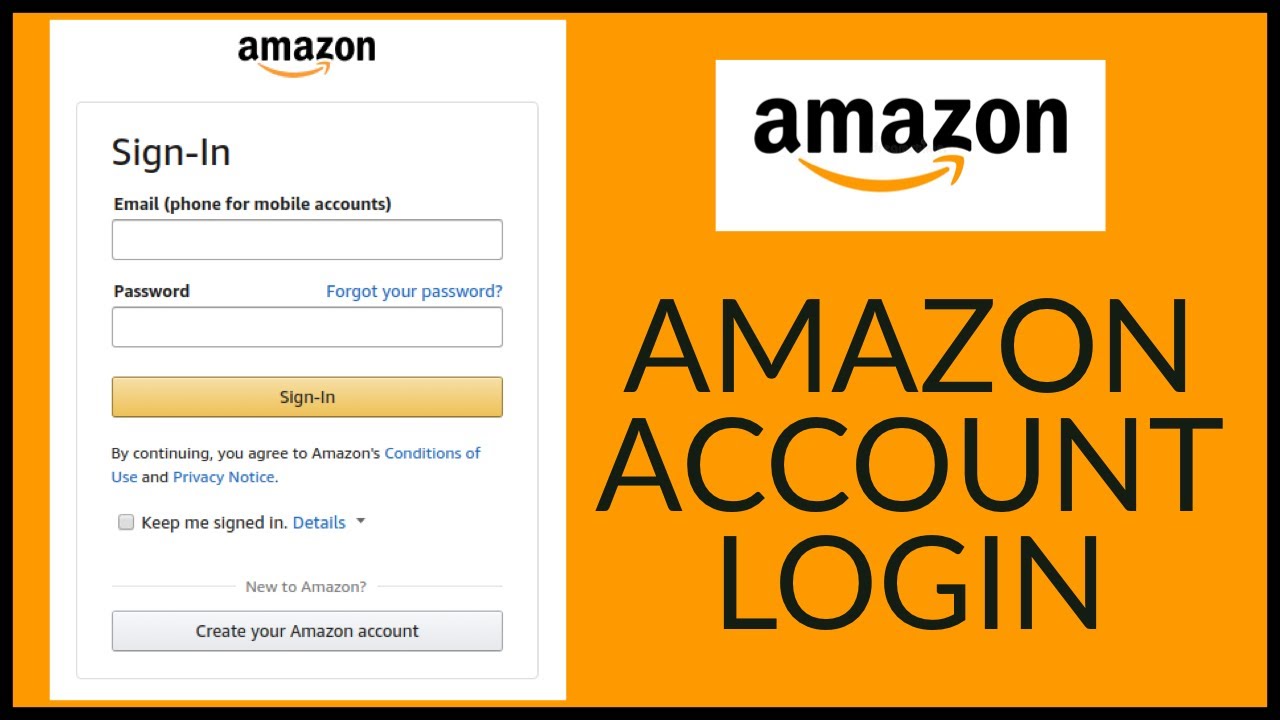 Amazon.com Login: How to Login Amazon Account 2022? Amazon Login Sign ...