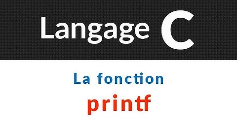 Langage C : Cours et exercices corrigés : #7 - la fonction printf et les spécificateurs de format