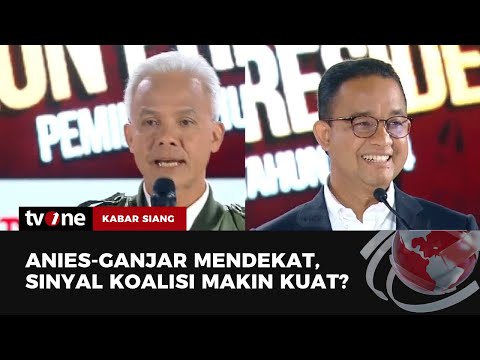 Wacana Koalisi Kubu Anies-Ganjar Mencuat ke Publik Jelang Pemilu 2024 | Kabar Siang tvOne